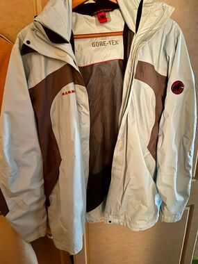 Mammut Men’s & Women’s Light Blue & Grey GORE-TEX Jacket